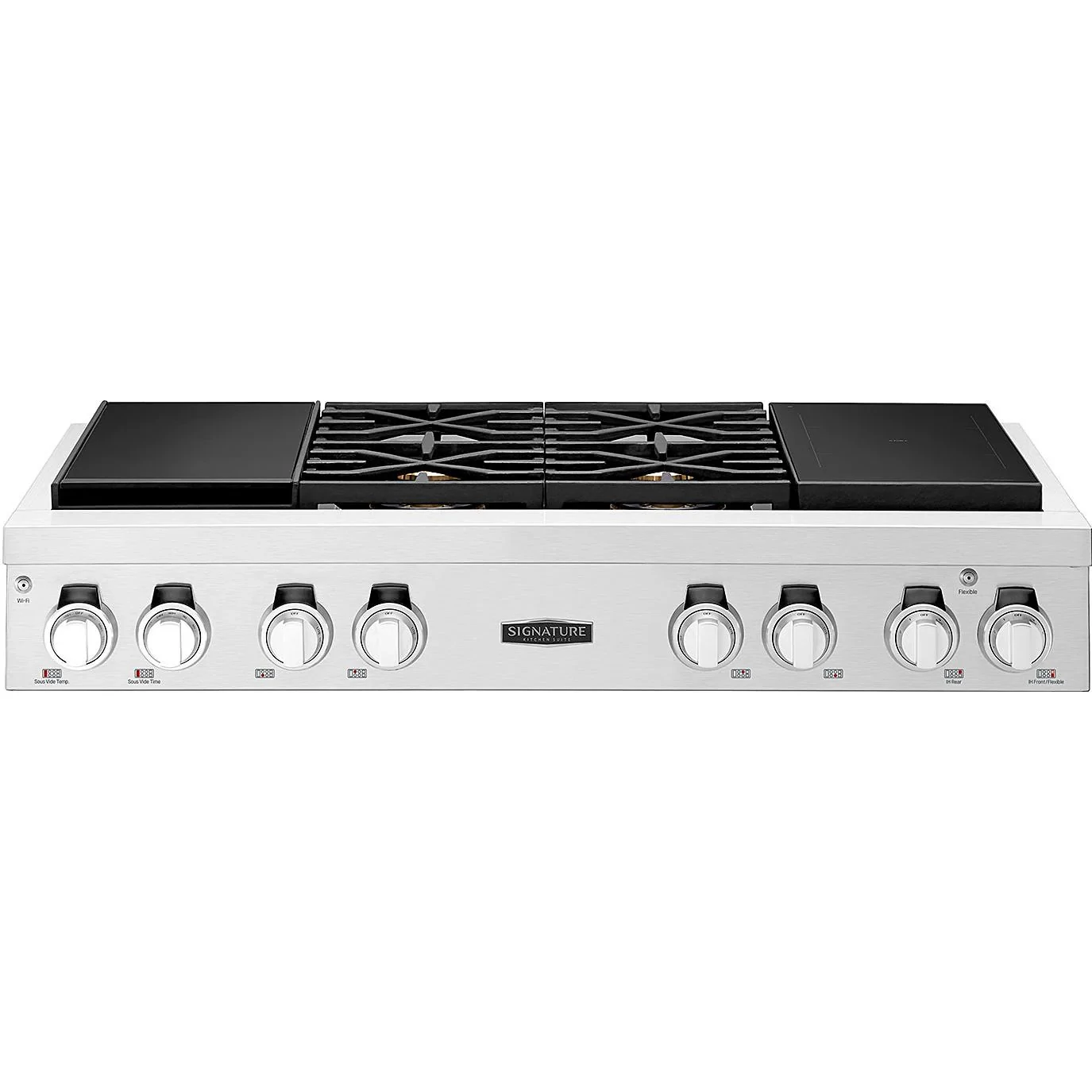Plaque de cuisson professionnelle Signature Kitchen Suite, 48 pouces, inox – SKSRT480SIS – Image 2