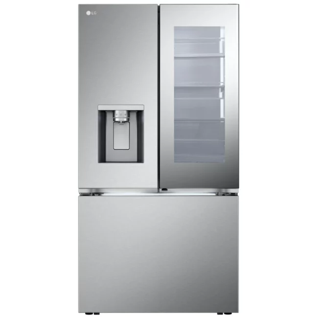 LG 36-inch French door refrigerator with water and ice, stainless steel - LRYKC2606S