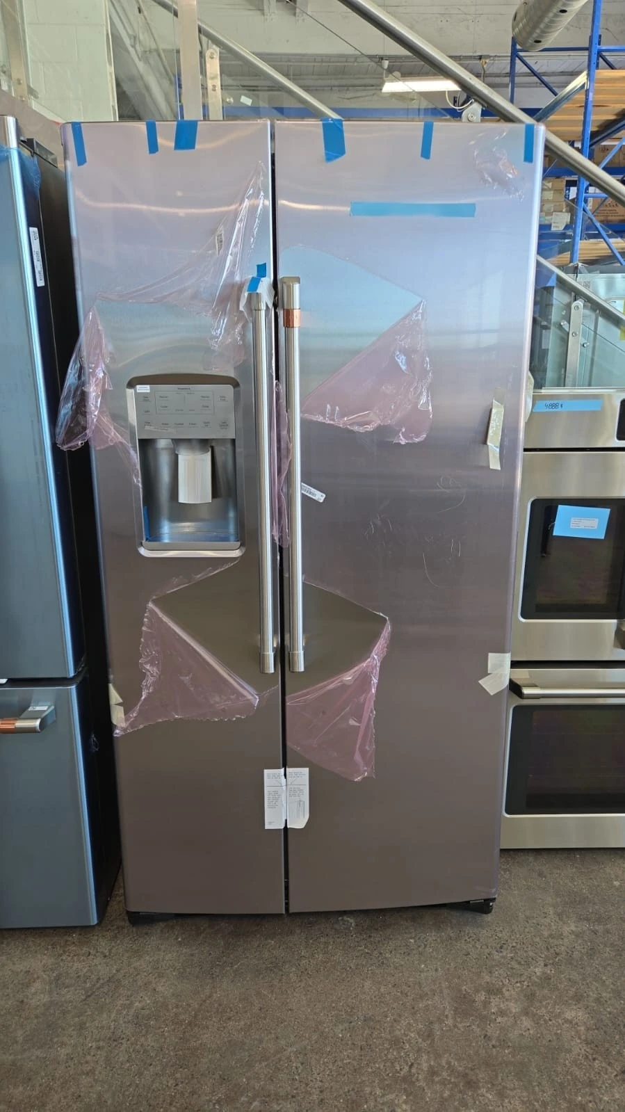 Réfrigérateur côte-à-côte GE Café – 36 pouces, 21,9 pi³, inox – CZS22MP2NJS1 – Image 7