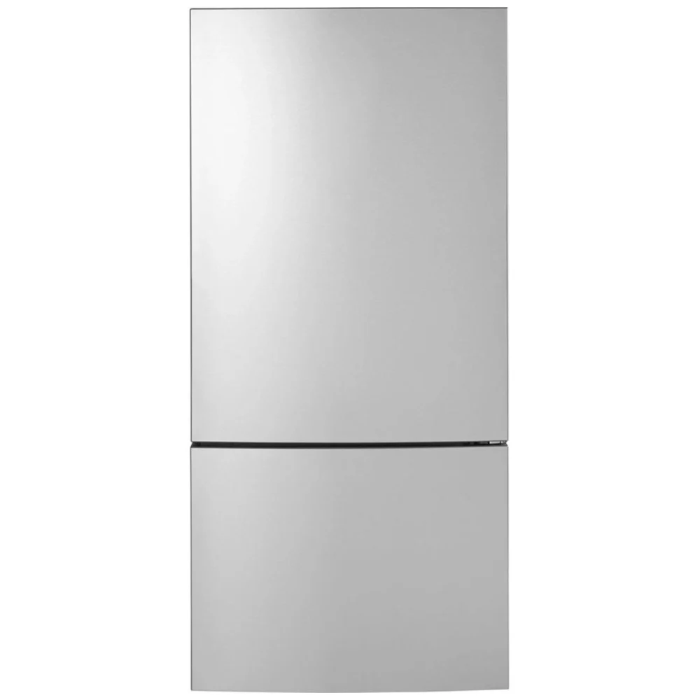 GE Bottom-Freezer Refrigerator - 31 inches, counter depth, 17.7 cu. ft., stainless steel - GBE17HYRFS