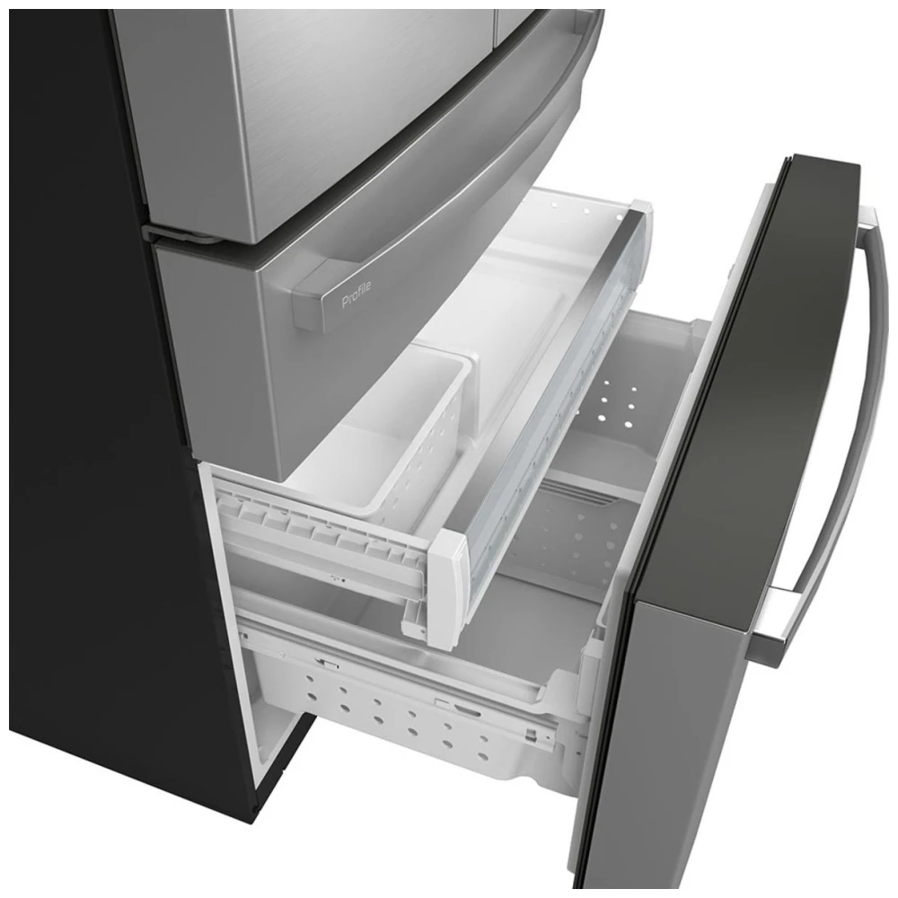 Réfrigérateur à portes françaises GE Profile – 36 pouces, 28,7 pi³, inox – PGE29BYTFS - Image 4