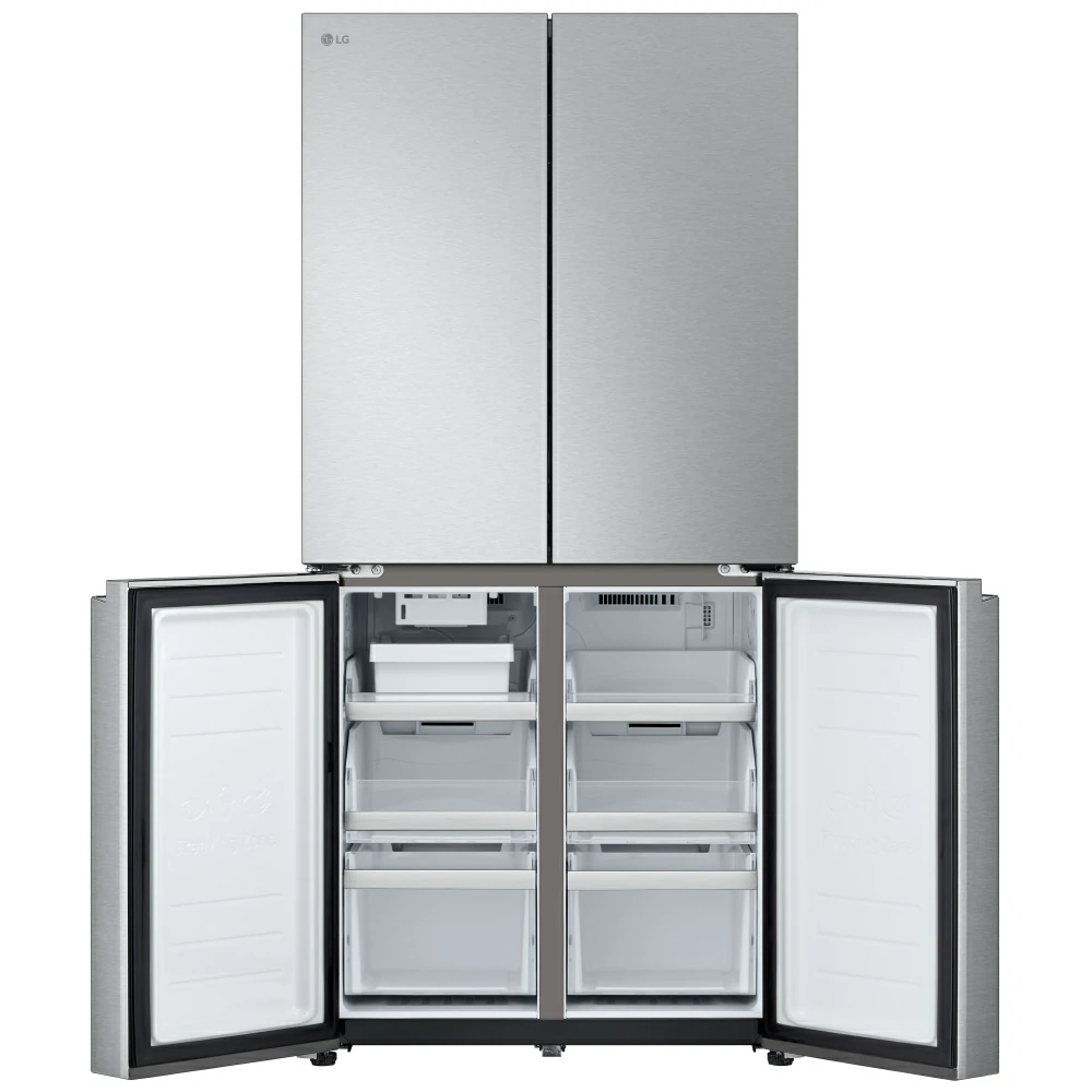 Réfrigérateur à profondeur de comptoir à portes françaises LG, 33 pouces avec glace, inox – LF19C8200DS - Image 4