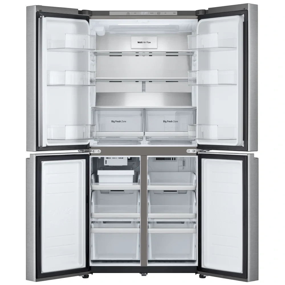 Réfrigérateur à profondeur de comptoir à portes françaises LG, 33 pouces avec glace, inox – LF19C8200DS - Image 2