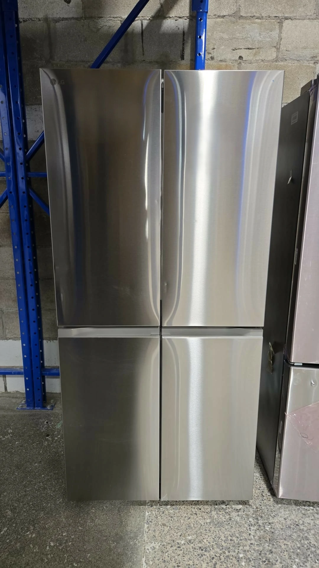 Réfrigérateur à profondeur de comptoir à portes françaises LG, 33 pouces avec glace, inox – LF19C8200DS - Image 7