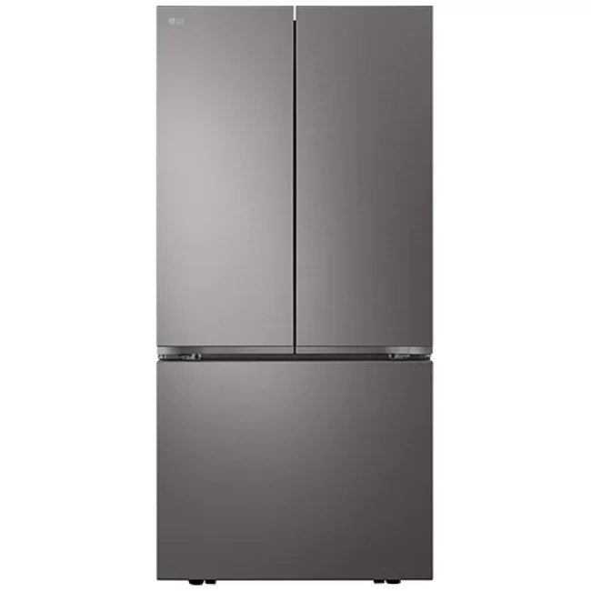 LG French Door Bottom-Freezer - 33 inches, 25.1 cu. ft., black stainless steel - LF25S6200D