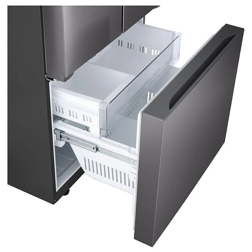 Réfrigérateur à congélateur inférieur à portes françaises LG – 33 pouces, 25,1 pi³, inox noir – LF25S6200D - Image 4