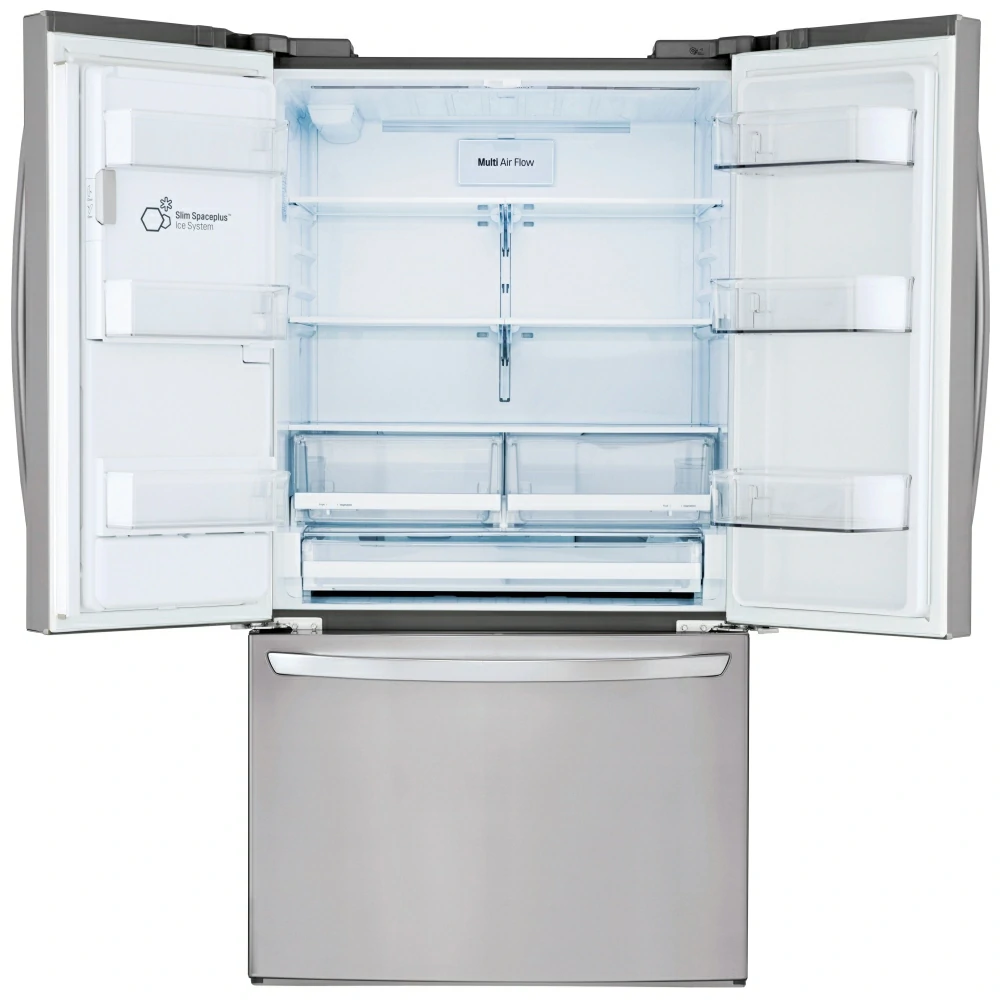 Réfrigérateur à portes françaises LG – 36 pouces avec eau et glace, inox – LRFS28XBS - Image 2