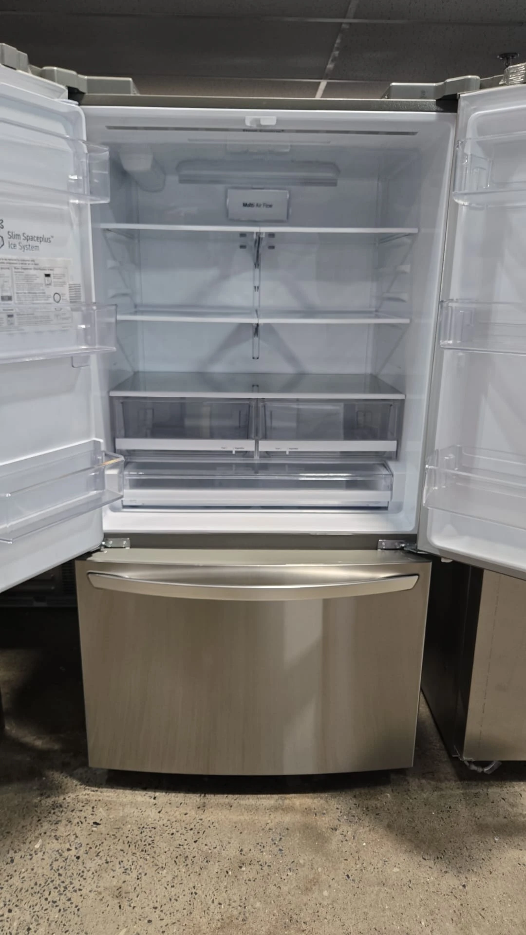 Réfrigérateur à portes françaises LG – 36 pouces avec eau et glace, inox – LRFS28XBS - Image 6