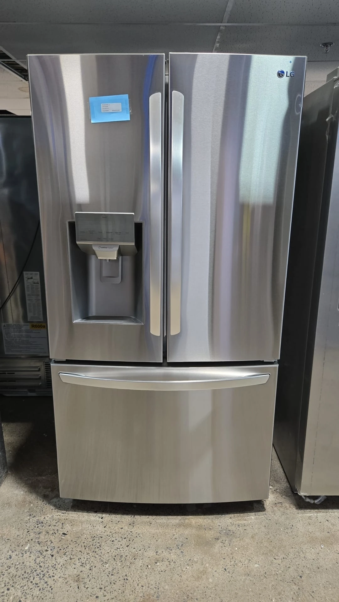 Réfrigérateur à portes françaises LG – 36 pouces avec eau et glace, inox – LRFS28XBS - Image 5