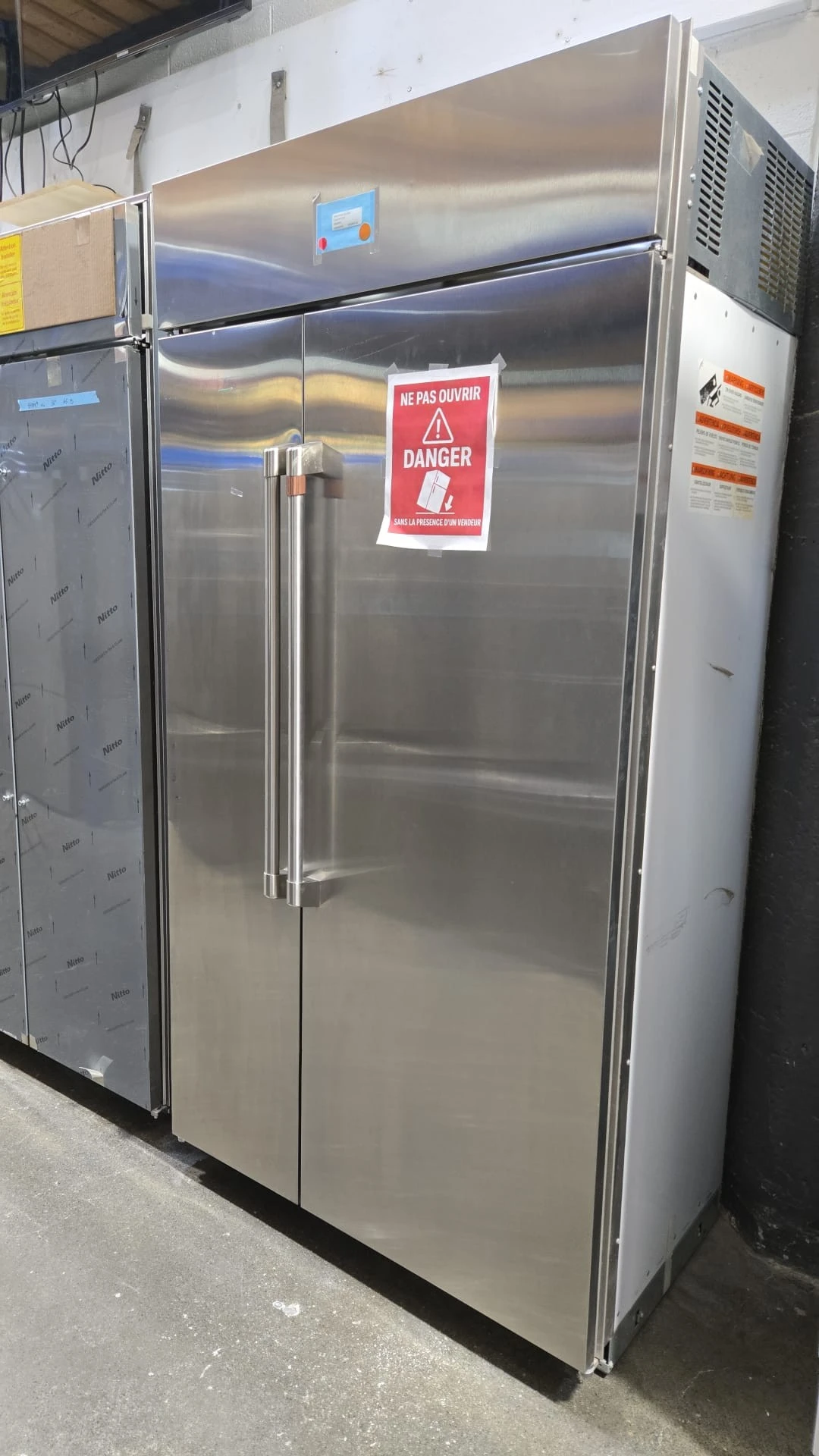 Réfrigérateur encastré côte à côte GE Café – 42 pouces, 25,2 pi³, inox – CSB42WP2NS1 - Image 6