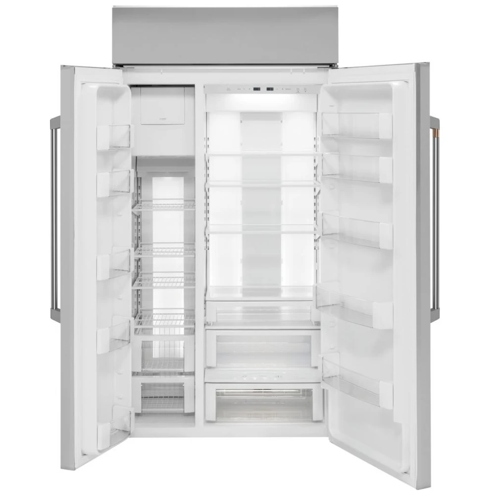 Réfrigérateur encastré côte à côte GE Café – 42 pouces, 25,2 pi³, inox – CSB42WP2NS1 - Image 2