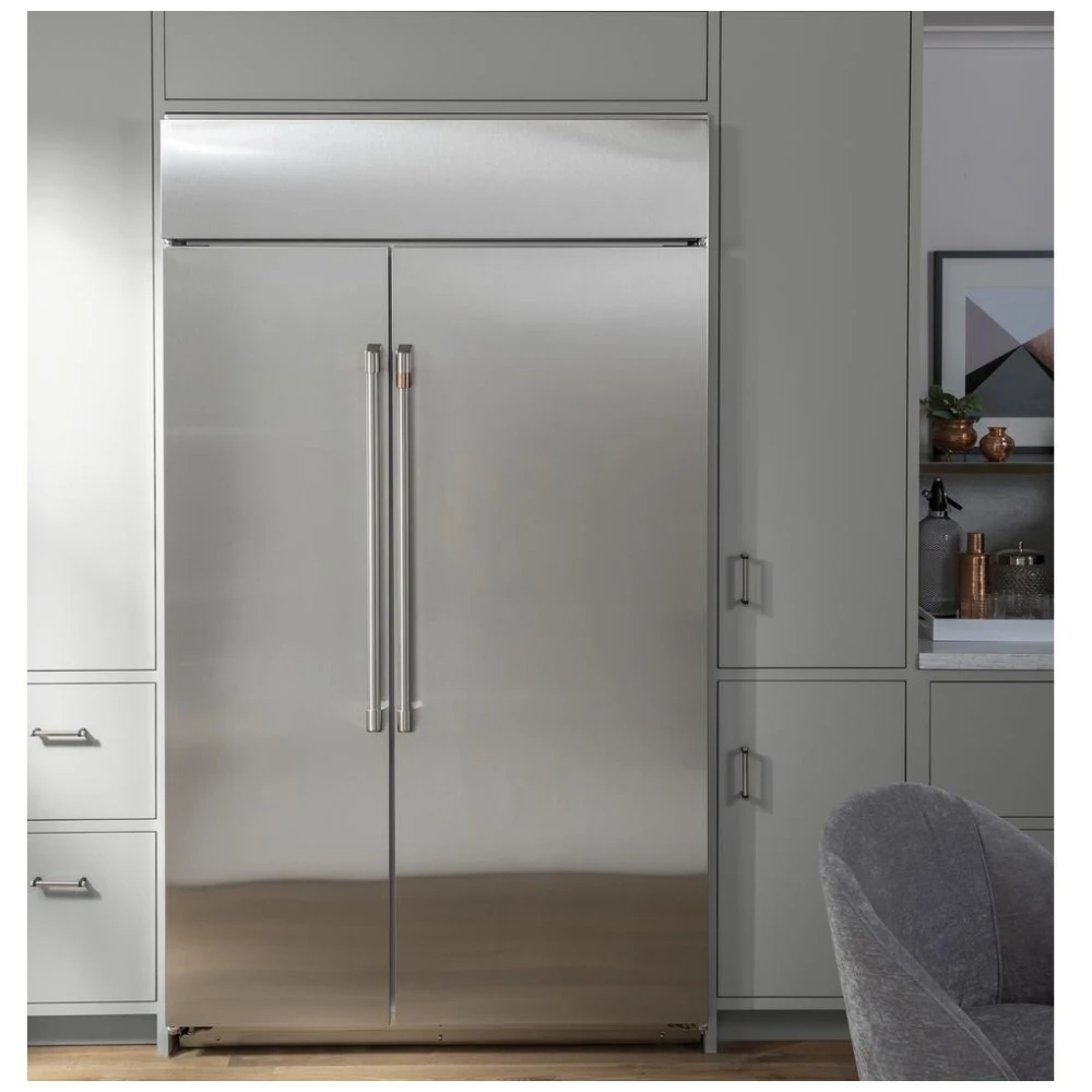 Réfrigérateur encastré côte à côte GE Café – 42 pouces, 25,2 pi³, inox – CSB42WP2NS1 - Image 5