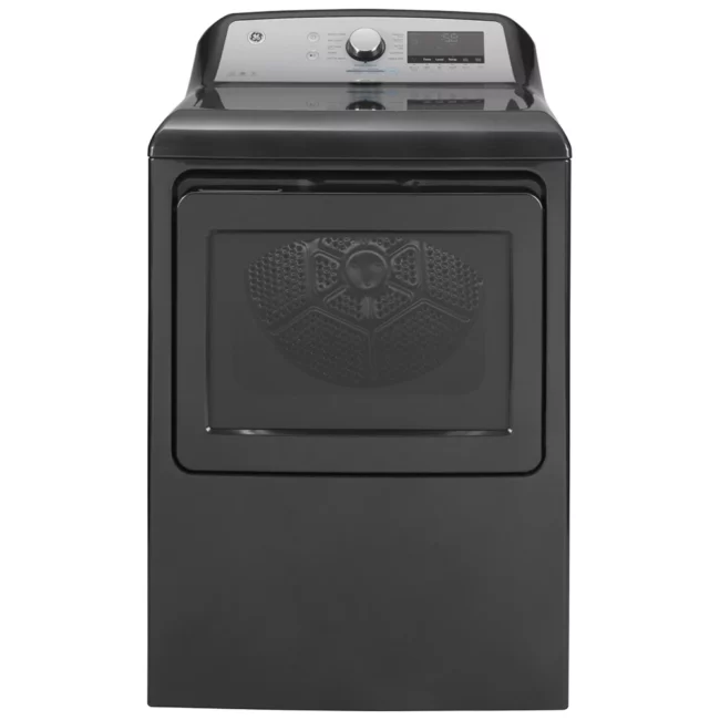 GE Gas Dryer - 27 inch, 7.4 cu. ft., Diamond Grey - GTD84GCMNDG