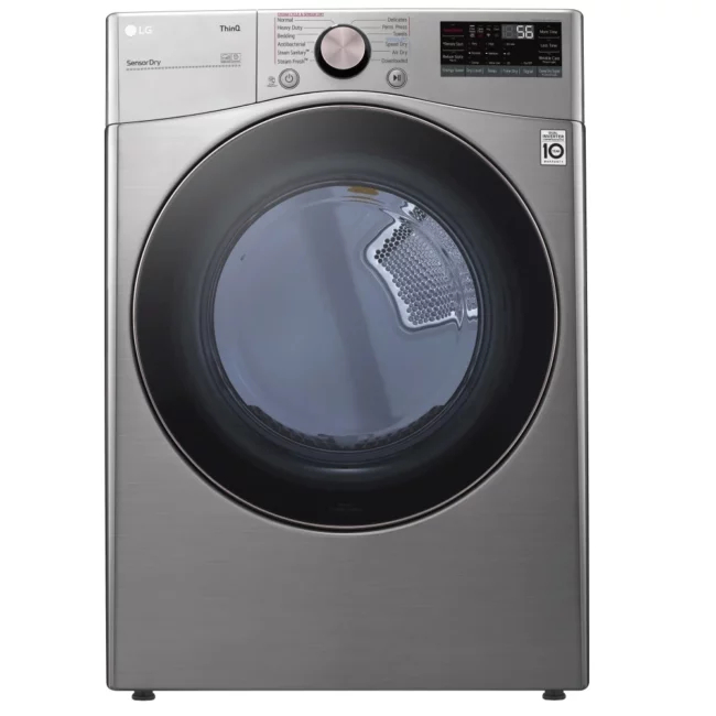 LG Electric Dryer - 27 inches, 7.4 cu. ft., graphite steel - DLEX3850V
