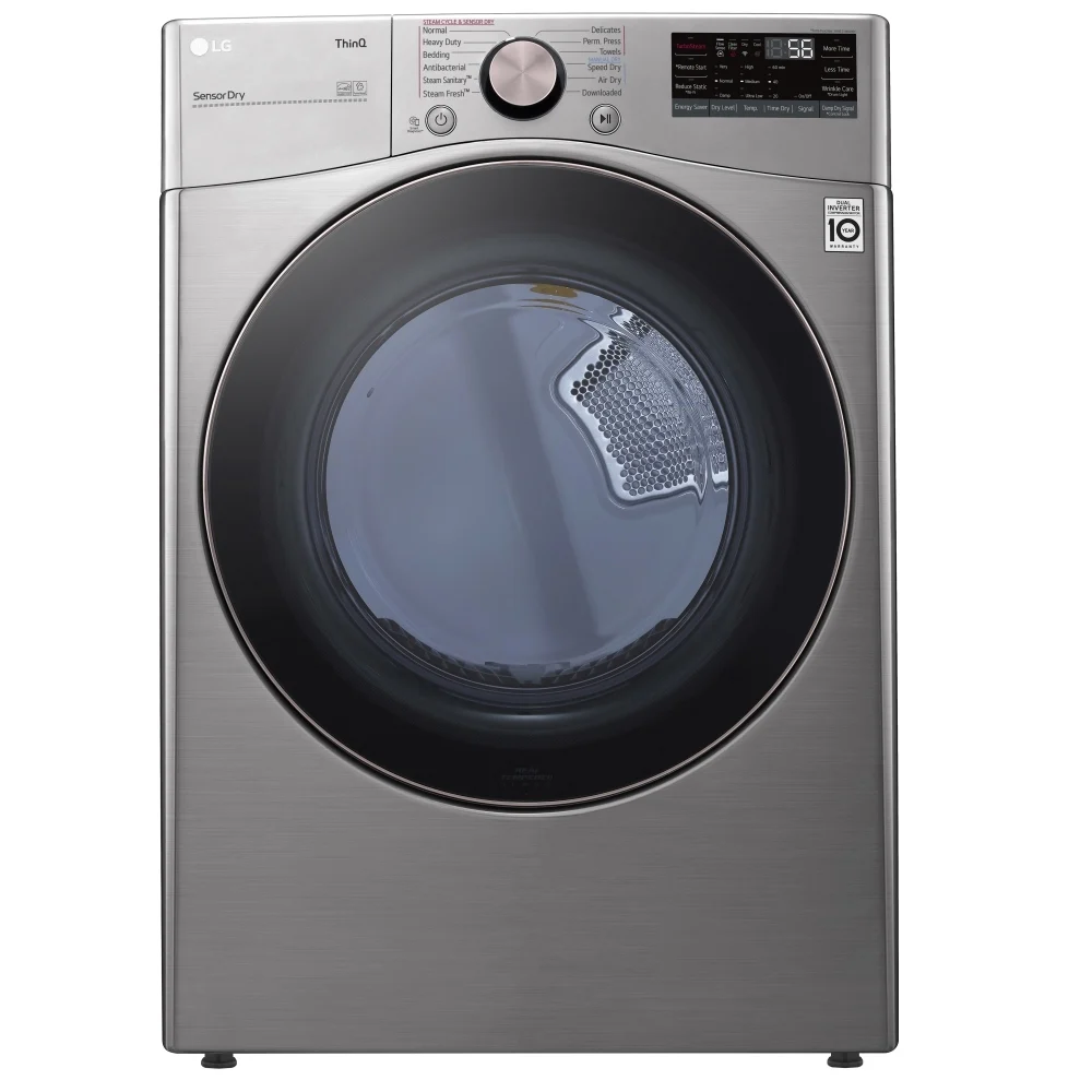 LG Electric Dryer - 27 inches, 7.4 cu. ft., graphite steel - DLEX3850V