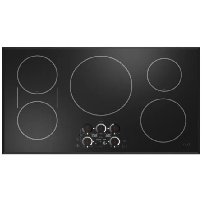 Plaque de cuisson à induction GE Café, 36 pouces, noir – CHP90361TBB