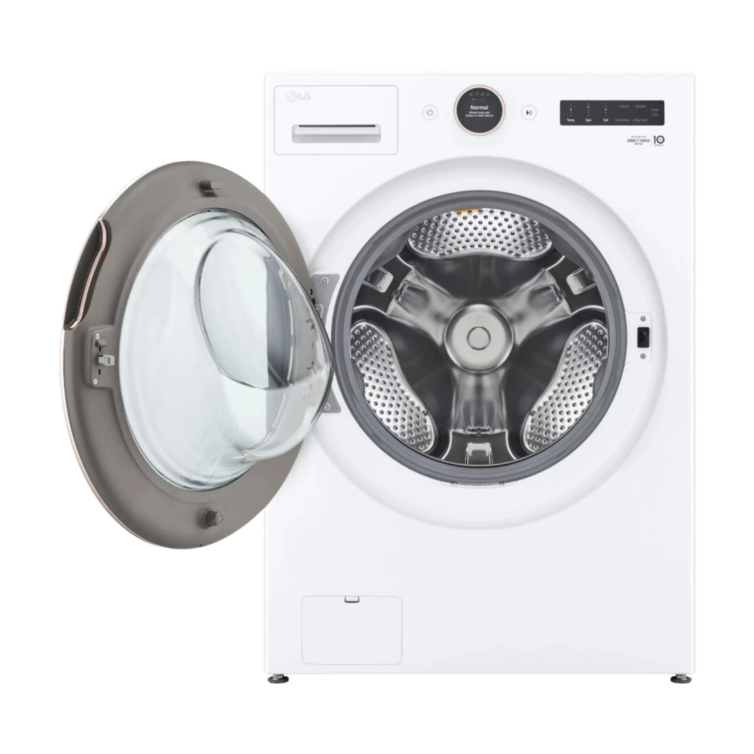 Ensemble laveuse et sécheuse LG – 27 pouces, blanc – WM4100HWA & DLEX4200W - Image 2