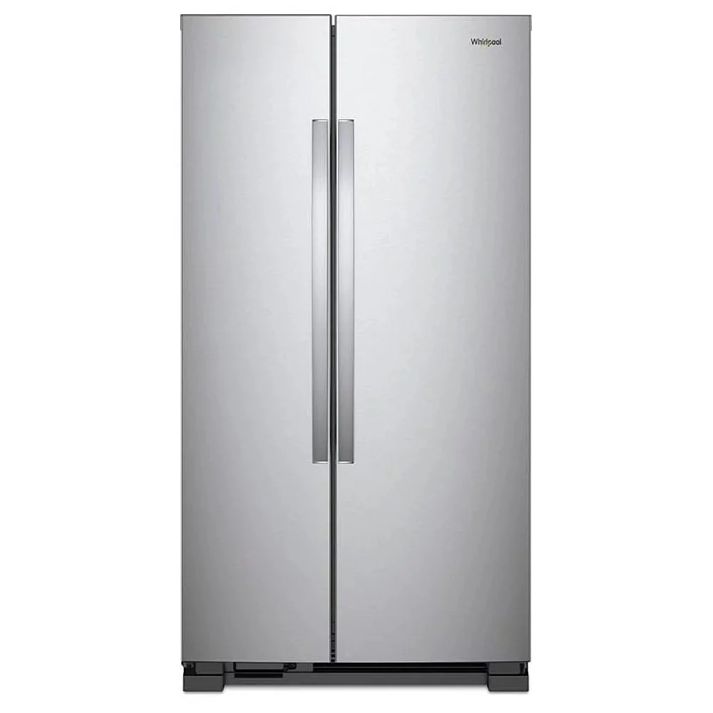 Whirlpool Side-by-Side Refrigerator - 33 inches, 21.7 cu. ft. stainless steel - WRS312SNHZ