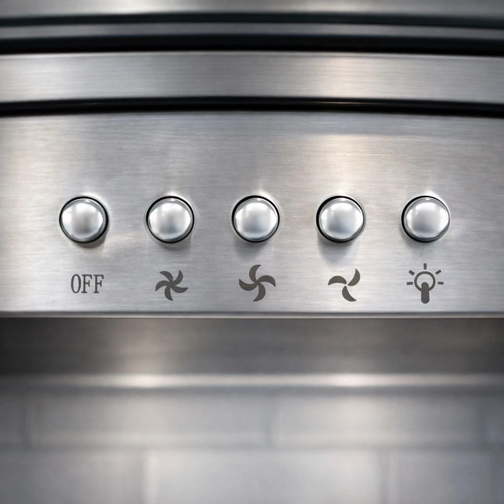 Hotte murale LUX – 30 pouces, 870 PCM, éclairage halogène, Stainless – SFW30M - Image 4