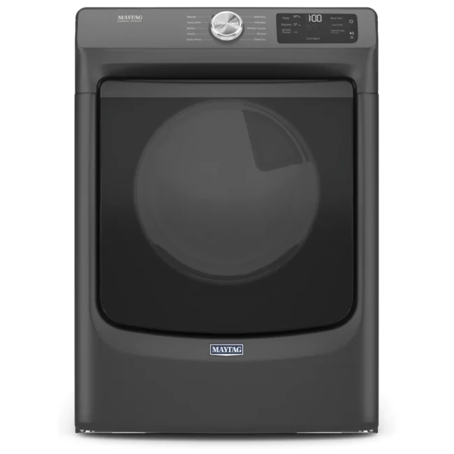 Maytag Electric Dryer - 30 inch, 7.3 cu. ft, 10 cycles,Black - YMED5630MBK