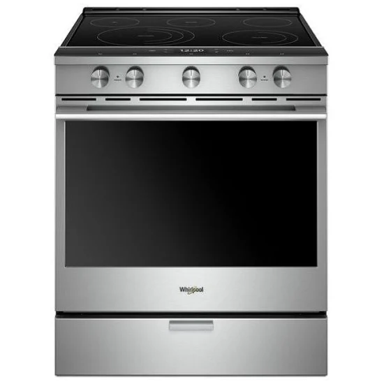 Cuisinière électrique Whirlpool, 30 pouces, 5 brûleurs ,convection, Acier inoxydable – YWEEA25H0HZ