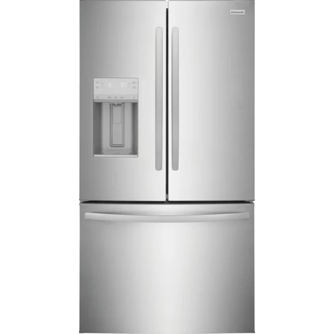 Frigidaire 28-inch refrigerator with standard depth French doors - FRFS2823AS