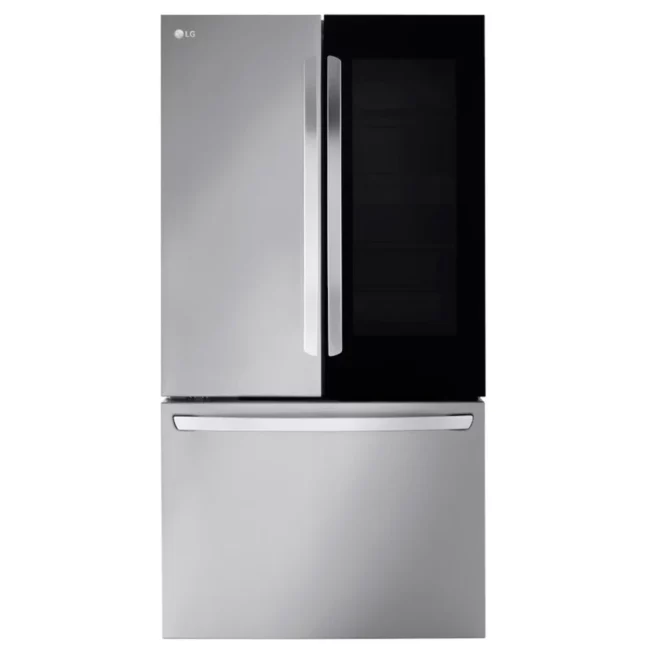 LG French door refrigerator - 36 inches, 26.5 cu. ft., stainless steel - LRFGC2706S