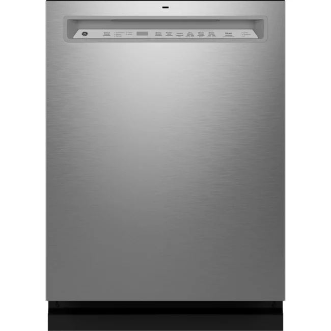 Lave-vaisselle GE inox 24 pouces, 16 couverts, 47 dB, 3 paniers – GDF650SYV2FS