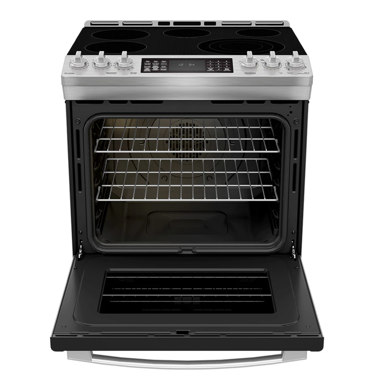 Ensemble cuisine GE Profile – réfrigérateur et cuisinière inox - PYE18HYRKFS & PCS940YMFS – Image 6