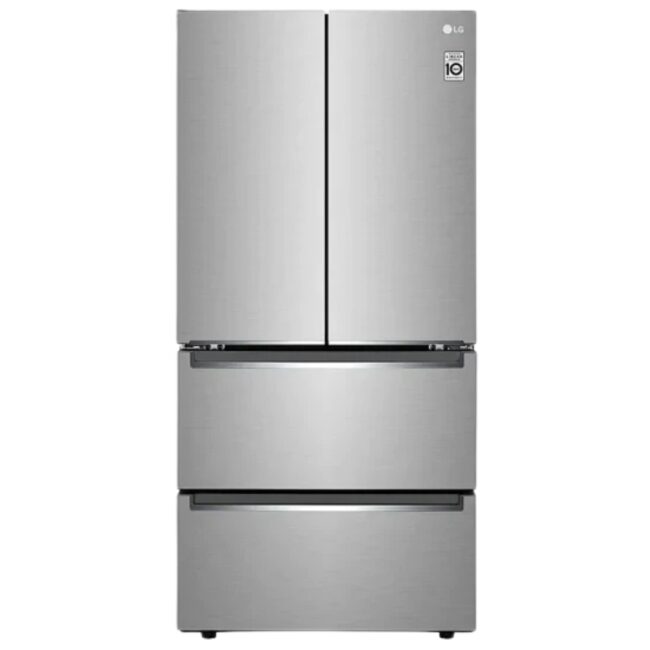 LG refrigerator with 33" stainless steel French doors - LRMNC1803S