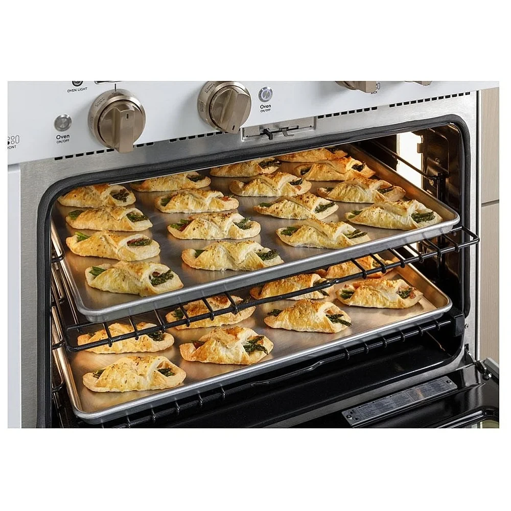 Cuisinière Café noir mat 48 pouces, 8,25 pi³, biénergie, double four – C2Y486P3TD1 – Image 3