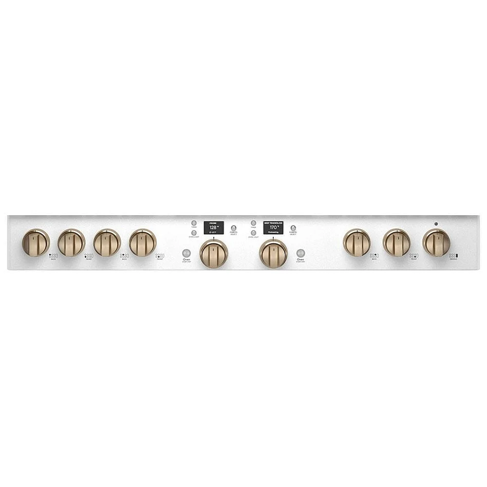 Cuisinière Café blanc mat 48 pouces, 8,25 pi³, biénergie, double four – C2Y486P4TW2 – Image 5