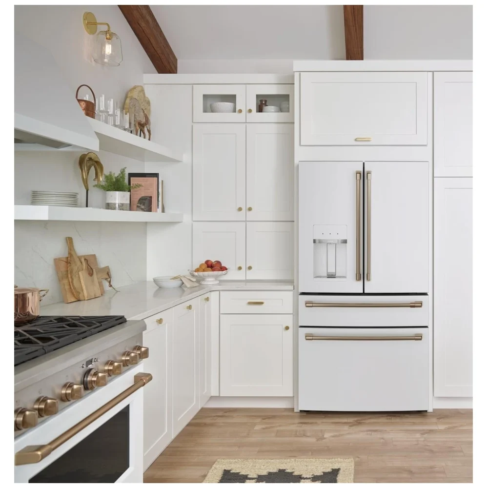 Réfrigérateur Café blanc mat 36 pouces, 27,8 pi³, portes françaises – CVE28DP4NW2 – Image 7