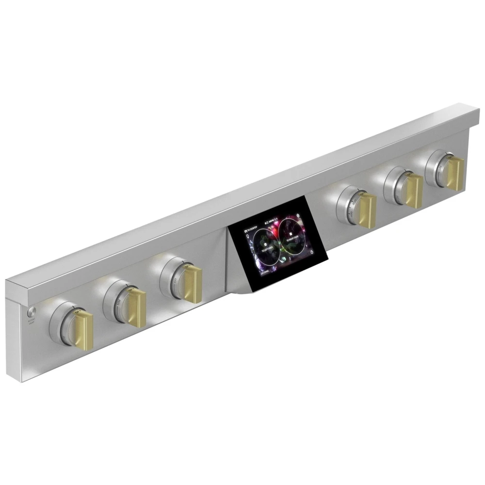 Cuisinière à biénergie Monogram – 48 pouces, four double 8,25 pi³, inox – ZDP484NGTSS – Image 6