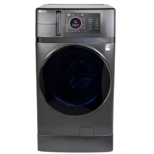 GE Profile 2-in-1 Washer-Dryer, Graphite, 28-inch, 4.8 cu. ft., Ventless Heat Pump – PFQ97HSPVDS