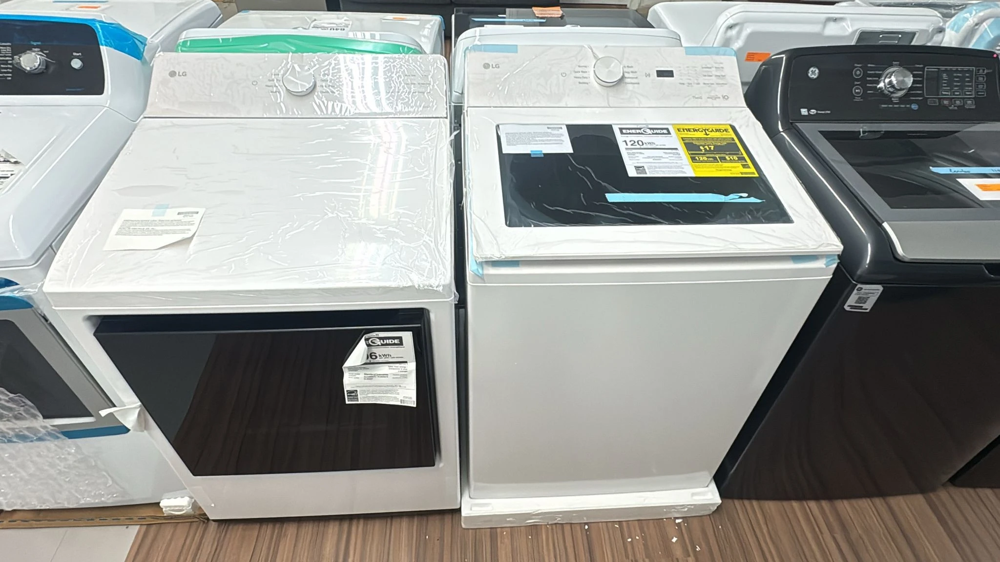 Ensemble laveuse & sécheuse LG – 27 pouces, blanc – WT8205CW & DLE8200W - Image 6