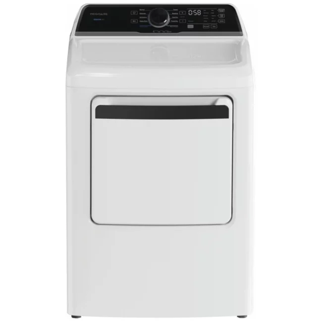 Frigidaire Electric Dryer - 27 inches, 7 cu. ft., white - FLVE752CBW