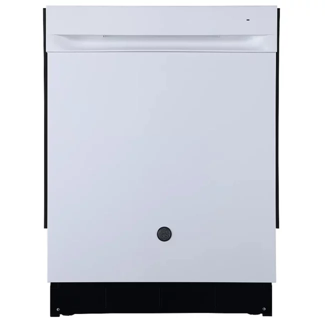Lave-vaisselle GE blanc 24 pouces, 10 couverts, 52 dB – GBP534SGPWW