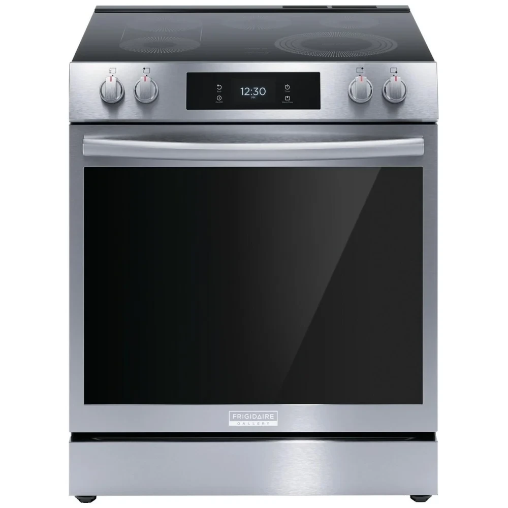 Ensemble cuisine Frigidaire inox – réfrigérateur, cuisinière électrique et lave-vaisselle - FRFN2823AS + FDHP4336AS + GCFE306CBF - Image 3