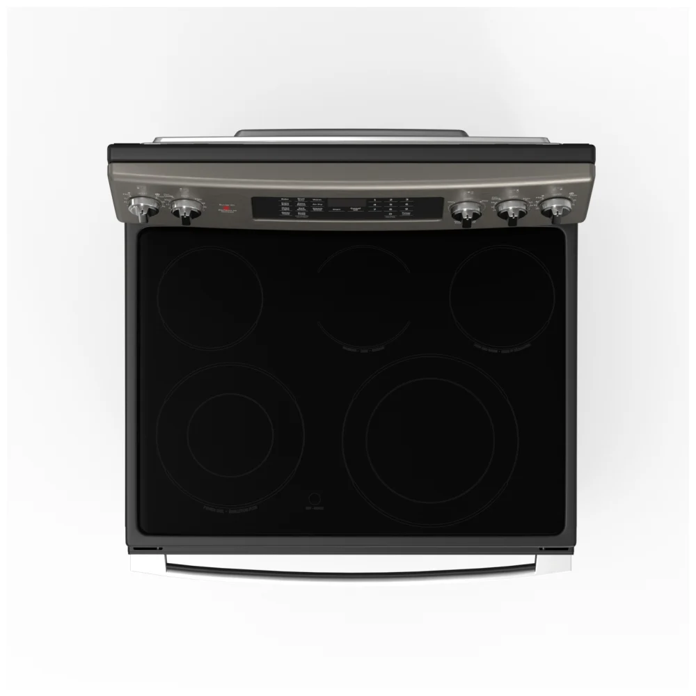 Ensemble cuisine GE ardoise – réfrigérateur, cuisinière électrique et lave-vaisselle - GDT650SMVES + GDE21DMKES + JCB840ETES - Image 8