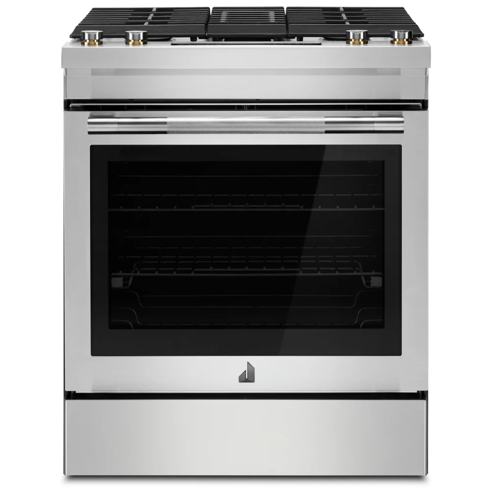 Cuisinière JennAir inox 30 pouces, 6,4 pi³, biénergie – JDS1750ML