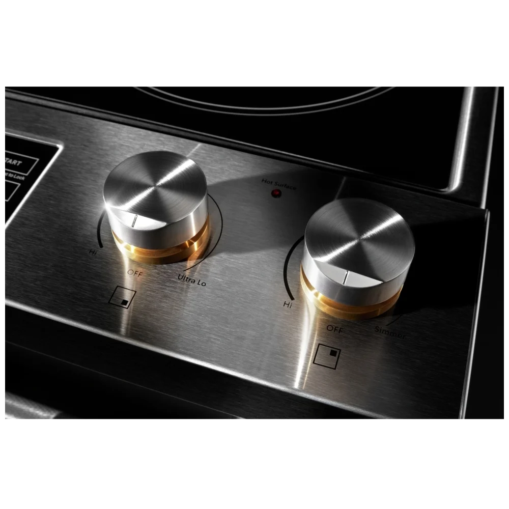 Cuisinière JennAir inox 30 pouces, 6,4 pi³, biénergie – JDS1750ML - Image 4