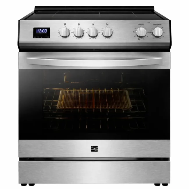 Cuisinière Kenmore 30 pouces, 5,0 pi³, induction, contrôle frontal - 22-96873