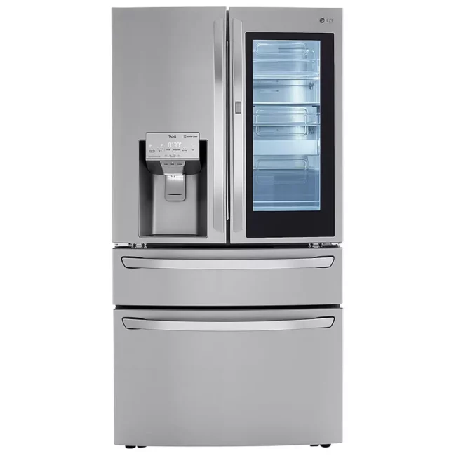 Réfrigérateur LG inox 36 pouces, 23 pi³, profondeur comptoir, portes françaises – LRMVC2306S