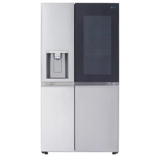 LG 36-inch Side-by-Side Refrigerator, 27 cu. ft., Stainless Steel - LRSOS2706S