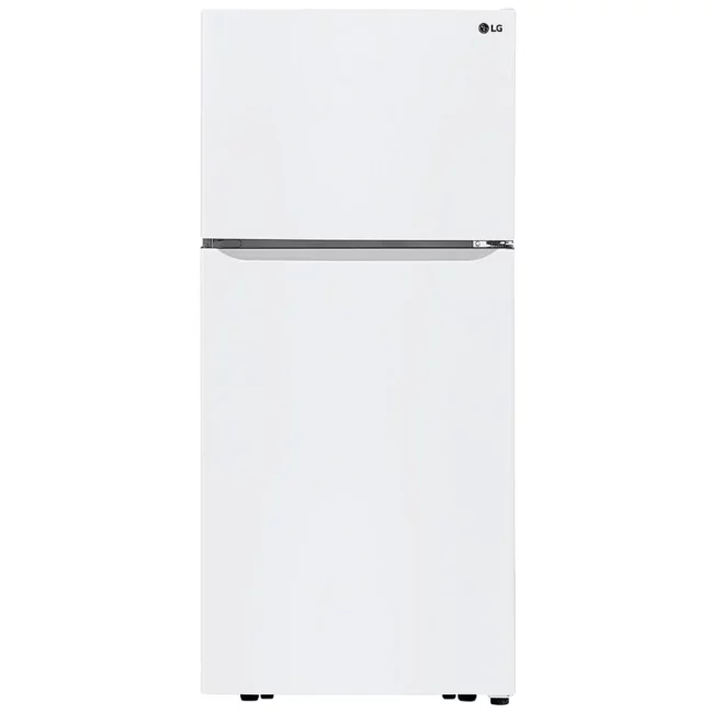Réfrigérateur LG blanc 30 pouces, 20 pi³, congélateur supérieur – LTCS20020W