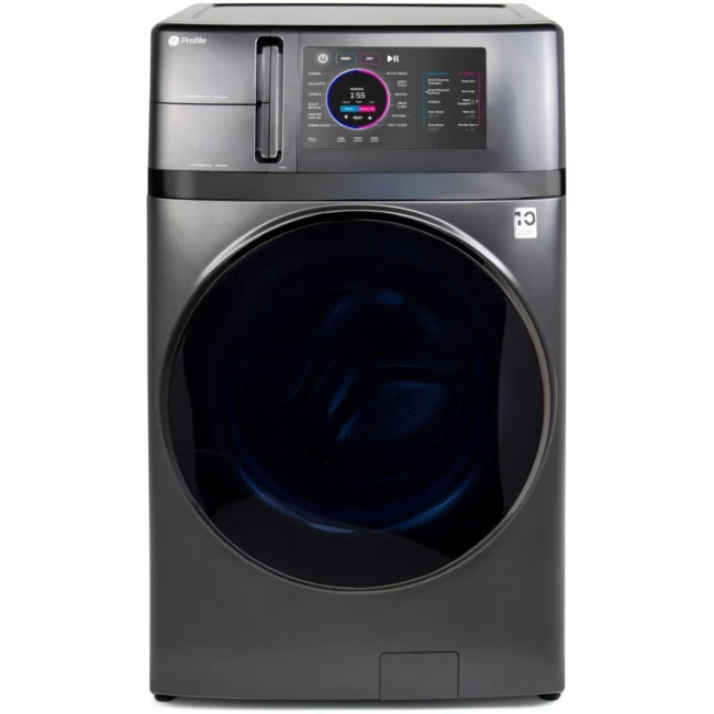 GE Profile 2-in-1 washer - 5.5 cu. ft., steam, Wi-Fi, carbon graphite - PFQ97HSPVDS