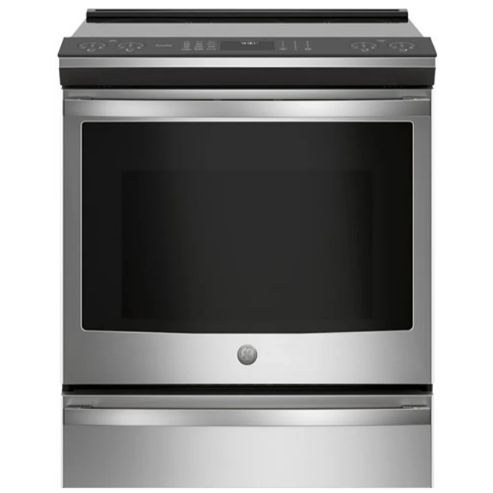 Ensemble cuisine GE Profile inox – réfrigérateur, cuisinière induction et lave-vaisselle - PYD22KYNFS + PCHS920YMFS + GDT650SYVFS - Image 5