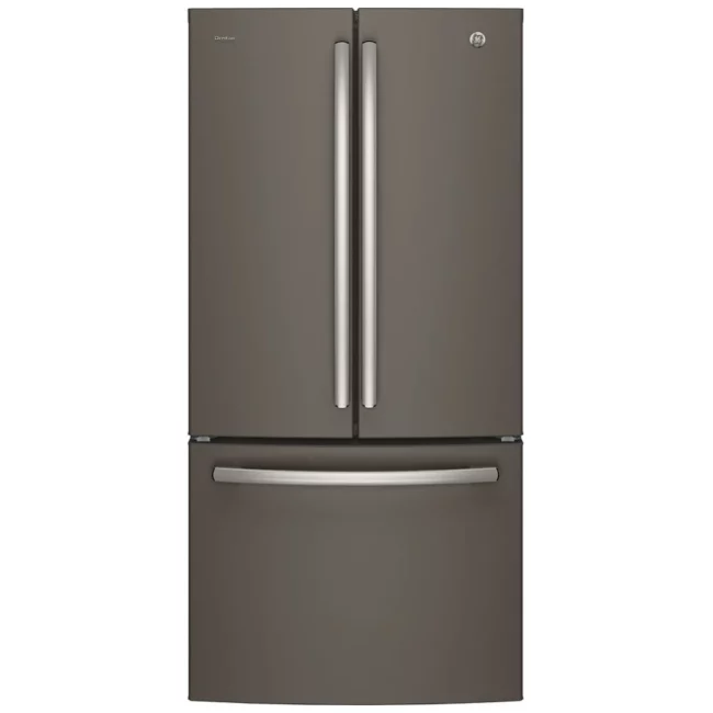 Réfrigérateur GE Profile ardoise 33 pouces, 24,8 pi³, portes françaises – PNE25NMLKES