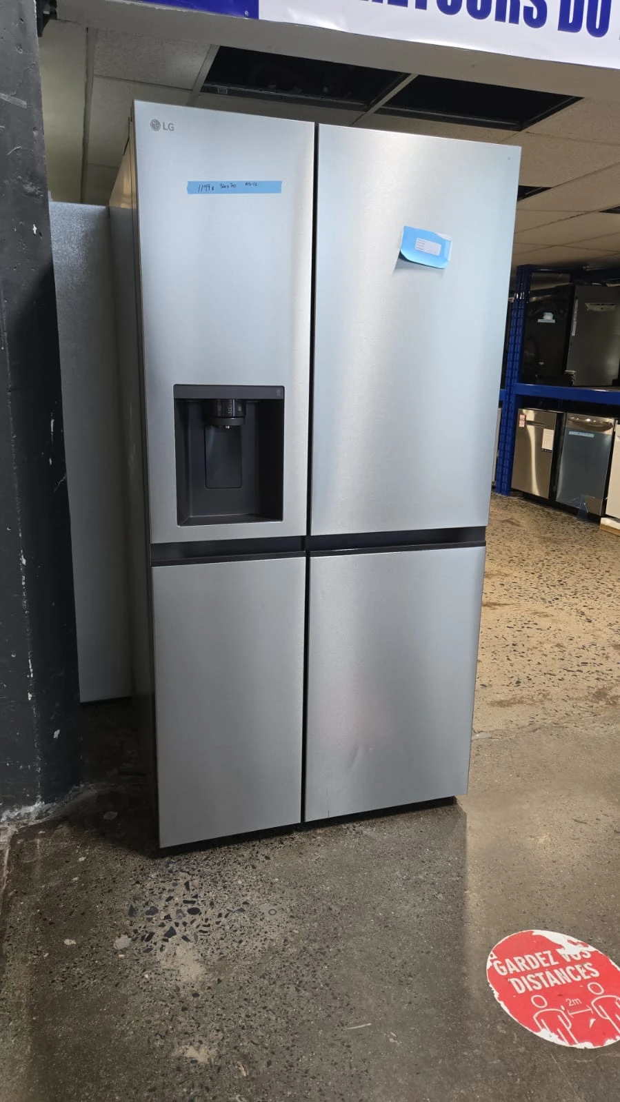 Réfrigérateur côte-à-côte LG – 36 pouces, 29 pi³, inox – LS29S3230V - Image 6